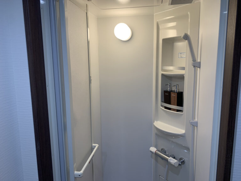 南柏　シャワー